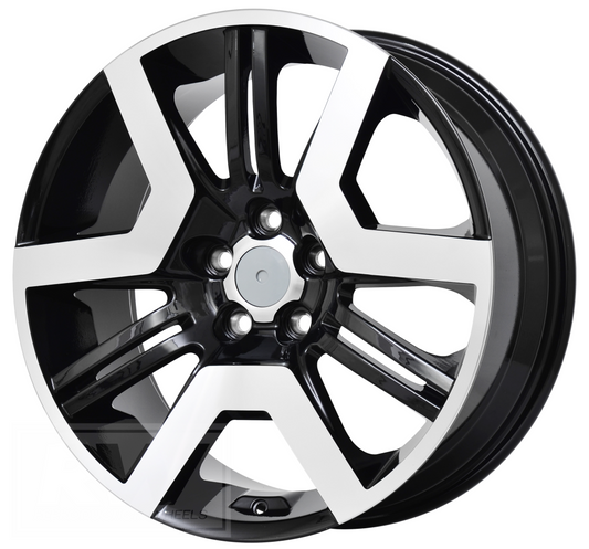 E2 Series GTS SV Performance 20 inch Black Machined REPLICA Wheels
