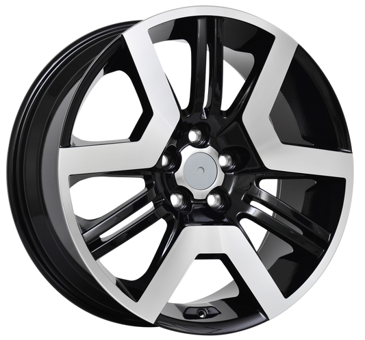 E2 Series GTS SV Performance 20 inch Black Machined REPLICA Wheels (PRE-VE)