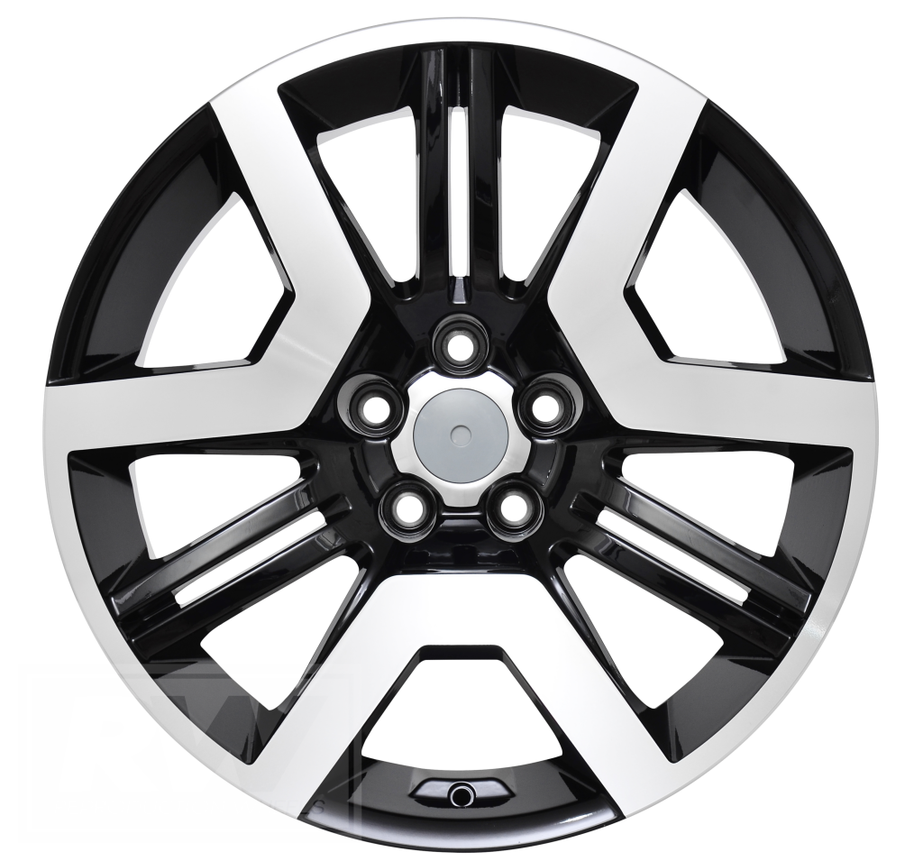 E2 Series GTS SV Performance 20 inch Black Machined REPLICA Wheels (PRE-VE)