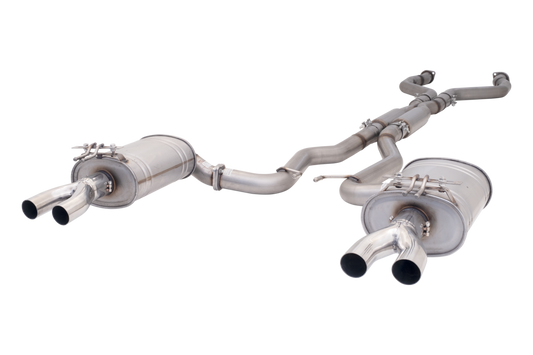 HSV VF Sedan & Wagon Raw 409 Stainless Steel Twin 3" Cat Back System