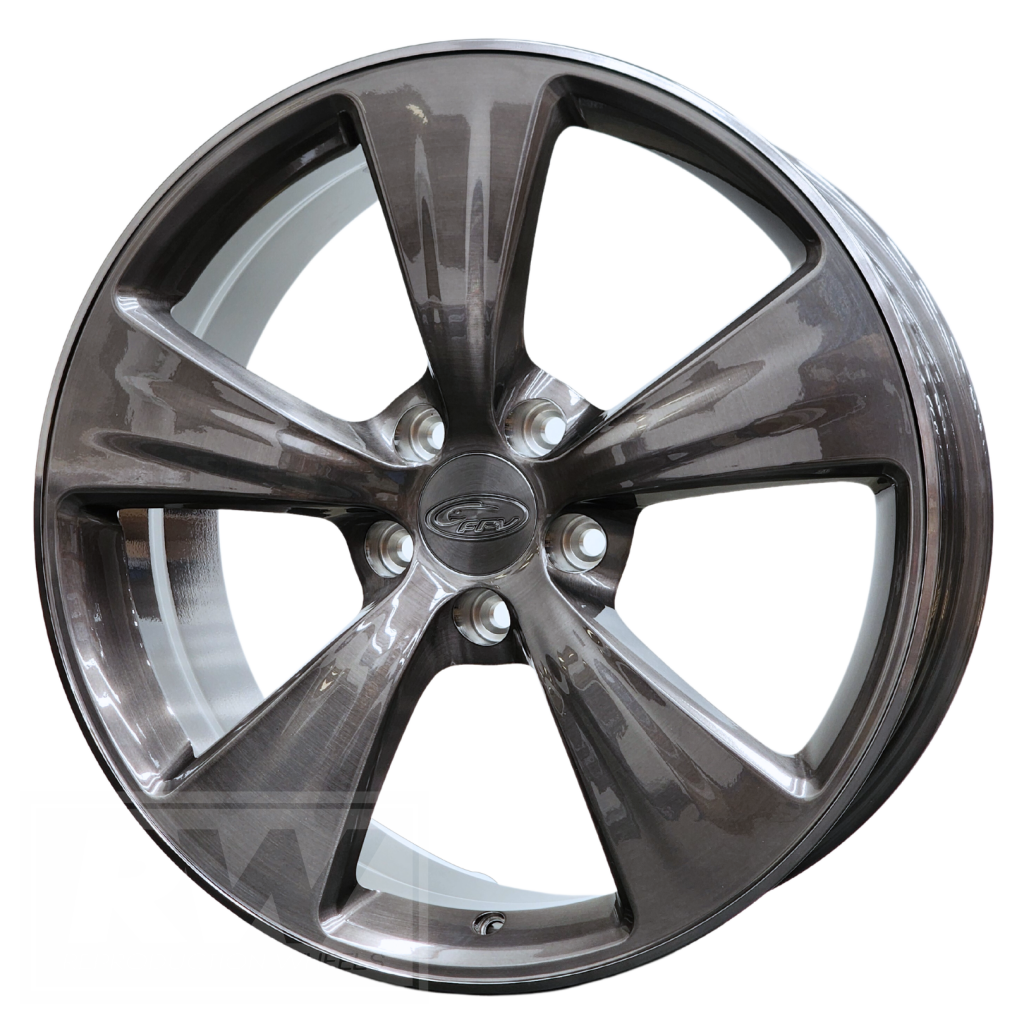 [FORGED] F6 Typhoon BF 19 inch Brushed Black Tint REPLICA Wheels