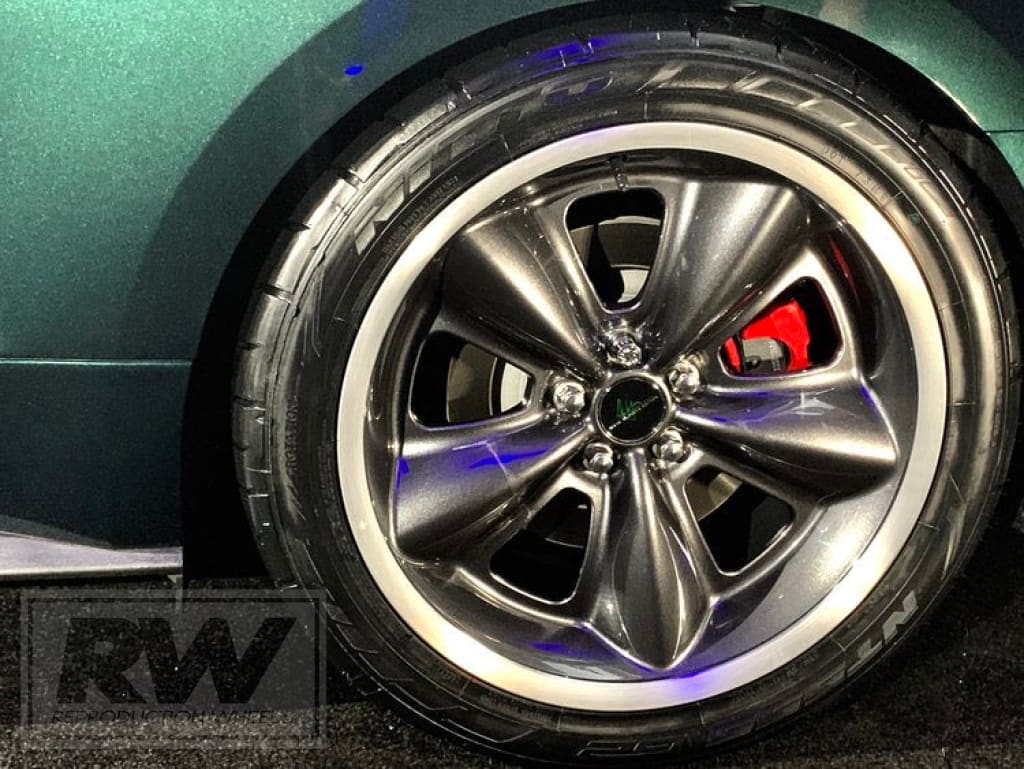 [FORGED] Ford Mustang Bullitt Steve Mcqueen Edition 20 inch Graphite Machined REPLICA Wheel