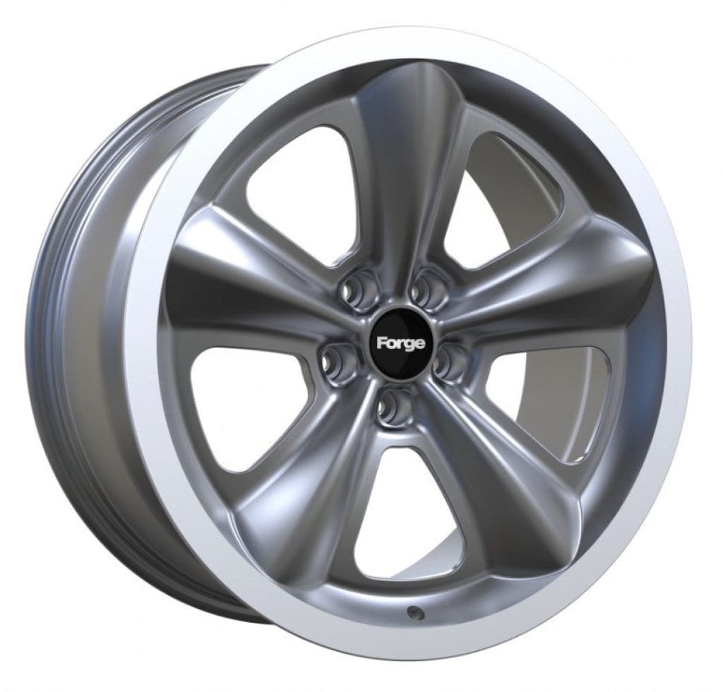 [FORGED] Ford Mustang Bullitt Steve Mcqueen Edition 20 inch Graphite Machined REPLICA Wheel