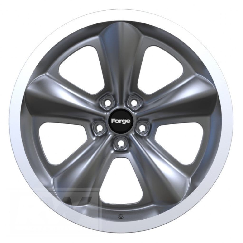 [FORGED] Ford Mustang Bullitt Steve Mcqueen Edition 20 inch Graphite Machined REPLICA Wheel