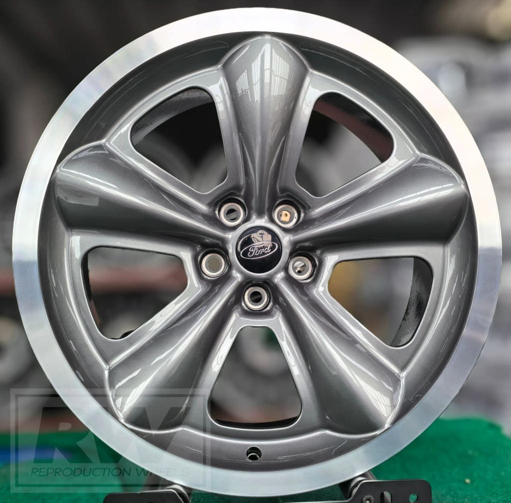 [FORGED] Ford Mustang Bullitt Steve Mcqueen Edition 20 inch Graphite Machined REPLICA Wheel