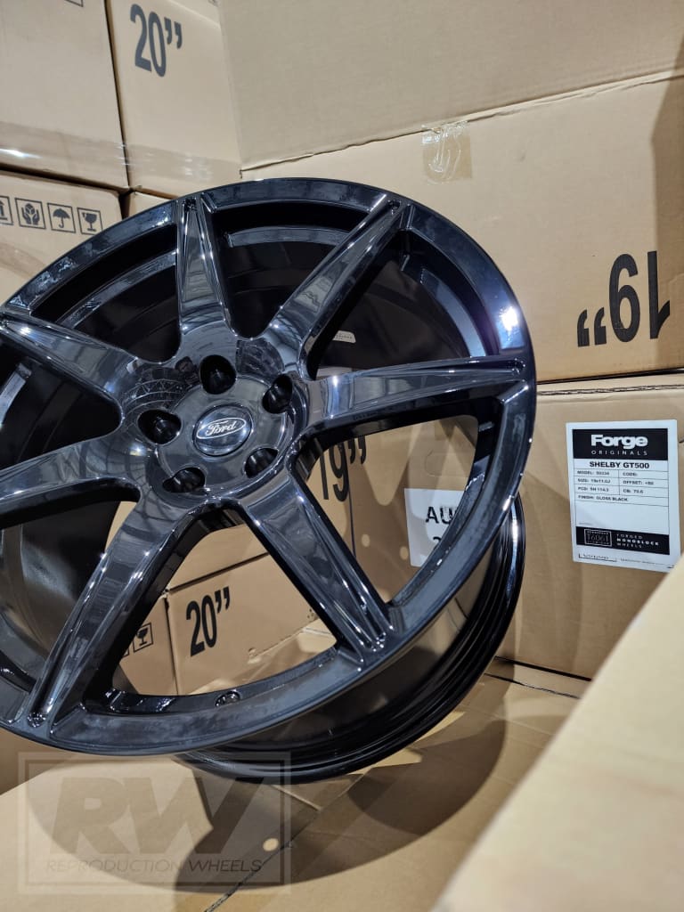 [FORGED] Ford Mustang Shelby GT500 Track Edition 19 inch Gloss Black REPLICA Wheel