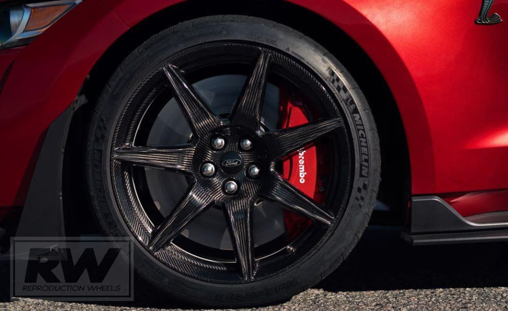 [FORGED] Ford Mustang Shelby GT500 Track Edition 20 inch Gloss Black REPLICA Wheel