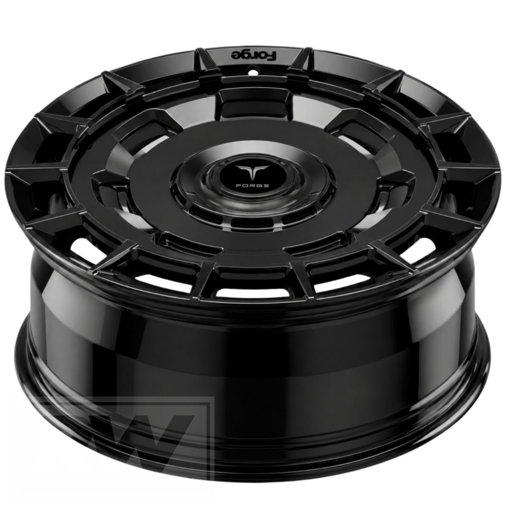[FORGED] Tesla Y AeroVault 20 inch Gloss Black Wheel