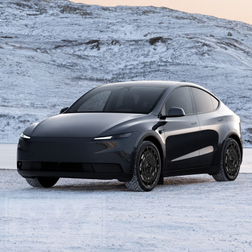 [FORGED] Tesla Y AeroVault 20 inch Gloss Black Wheel