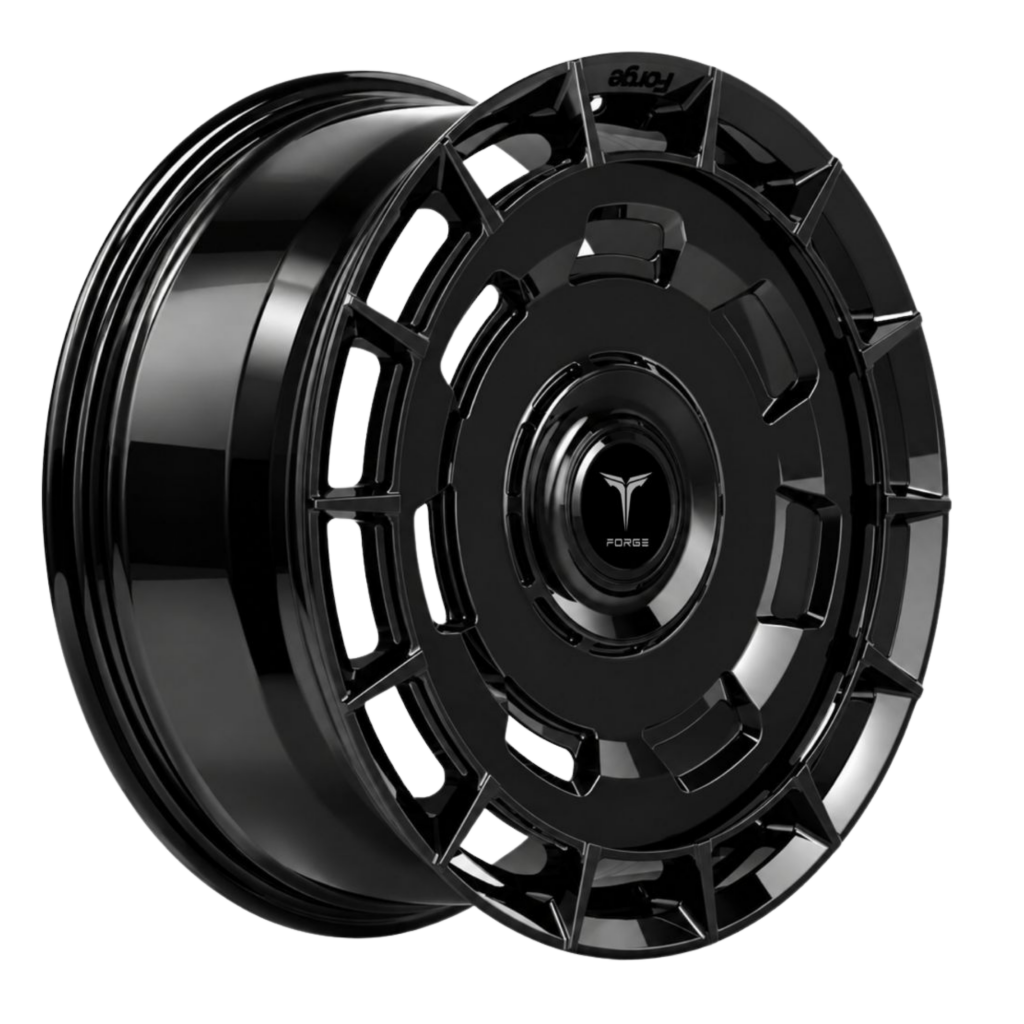 [FORGED] Tesla Y AeroVault 21 inch Gloss Black Wheel
