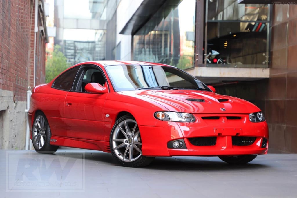 [FORGED] VZ GTO Coupe 19 inch Shadow Chrome REPLICA Wheels (PRE-VE)