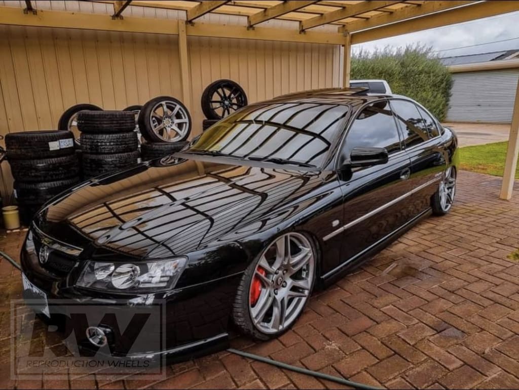 GEN-F GTS Blade 20 inch Dark Stainless REPLICA Wheels (PRE-VE)