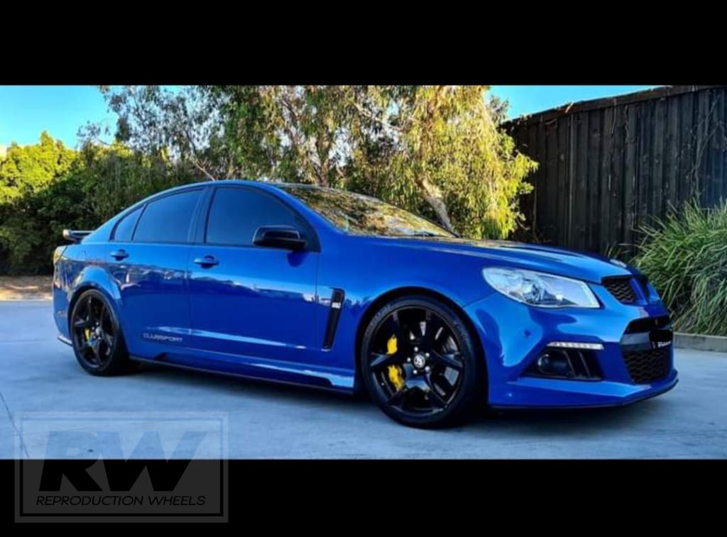 GEN-F GTS Blade 20 inch Gloss Black VE VF REPLICA Wheel and Tyre Packages