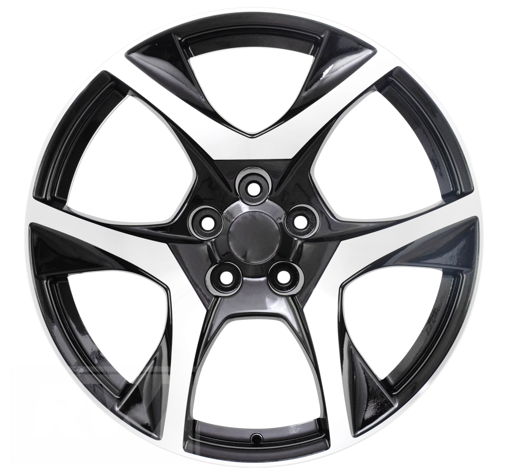 GEN-F2 Clubsport R8 20 inch Black Machined REPLICA Wheels (PRE-VE)