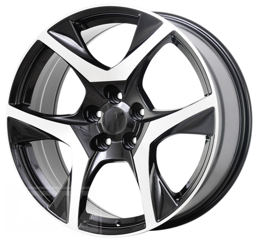 GEN-F2 Clubsport R8 20 inch Black Machined VE VF REPLICA Wheel and Tyre Packages