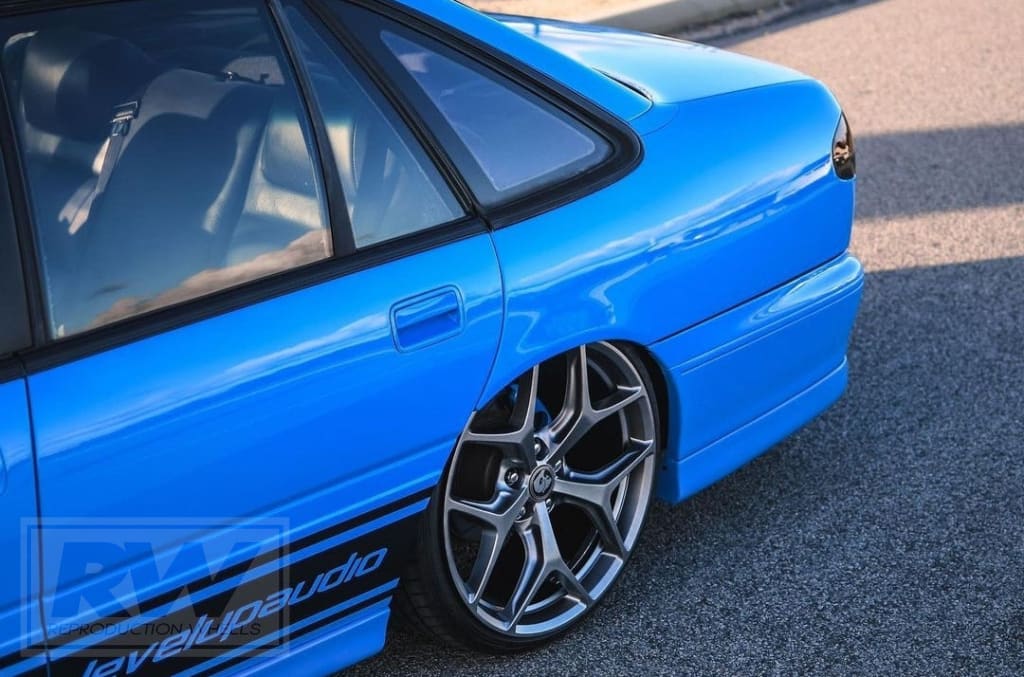 GEN-F2 GTSR SV Panorama 20 inch Dark Stainless REPLICA Wheels (PRE-VE)
