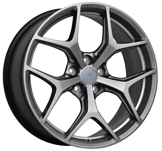 GEN-F2 GTSR SV Panorama 20 inch Dark Stainless REPLICA Wheels (PRE-VE)