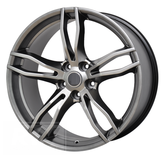 GEN-F2 SV Rapier 20 inch Dark Stainless REPLICA Wheels (PRE-VE)