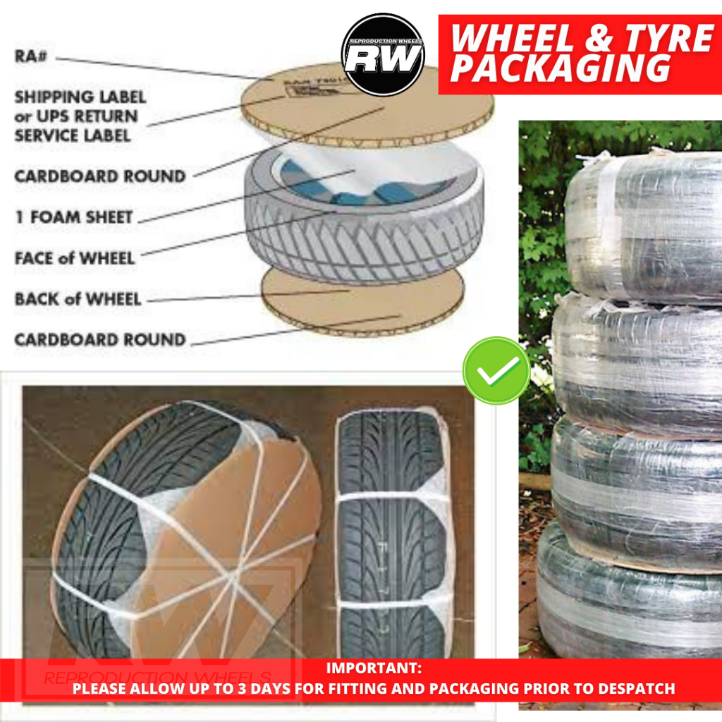 GEN-F2 SV Rapier 20 inch Dark Stainless VE VF REPLICA Wheel and Tyre Packages