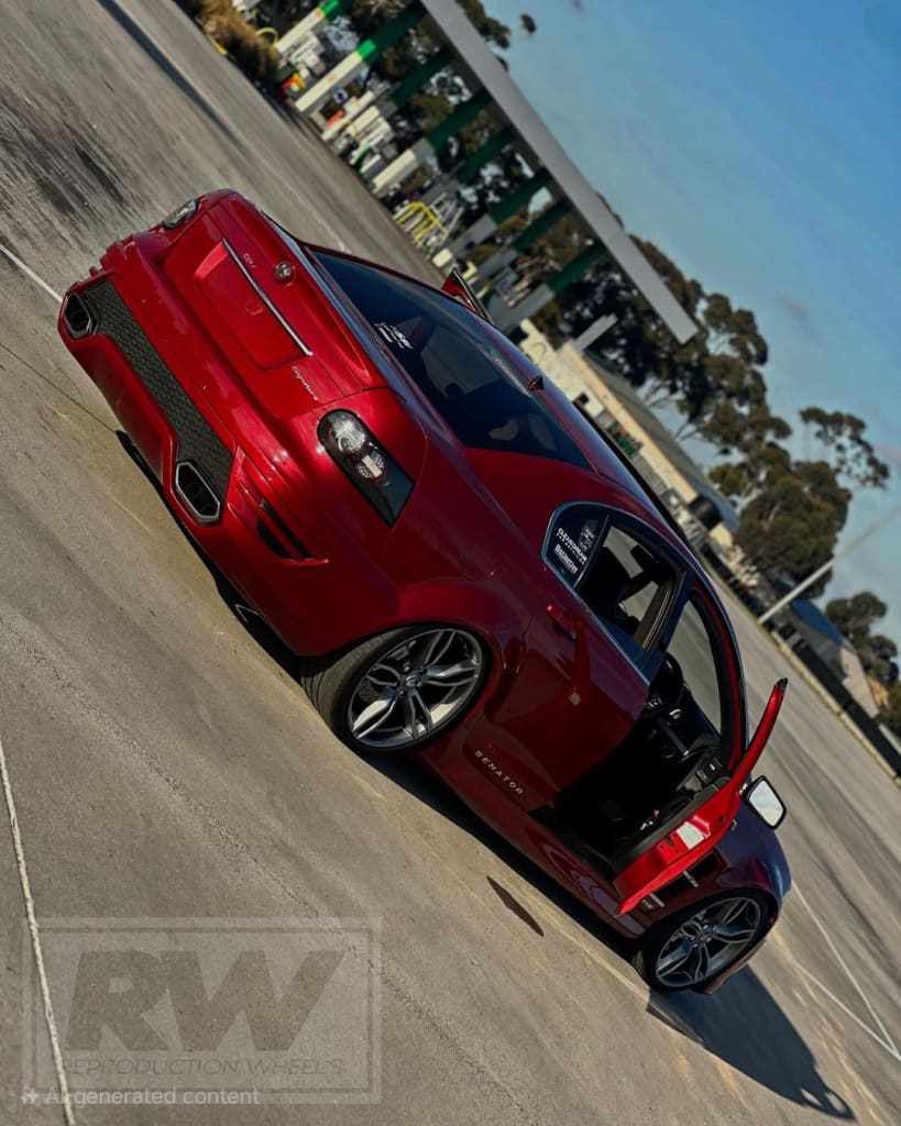 GEN-F2 SV Rapier 20 inch Dark Stainless VE VF REPLICA Wheel and Tyre Packages