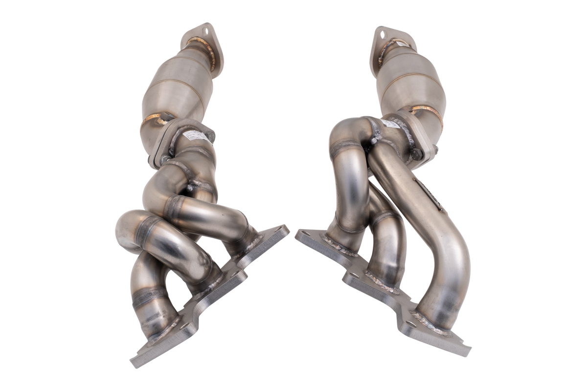 3.6L LLT & LY7 Header with Metallic Cat Kit