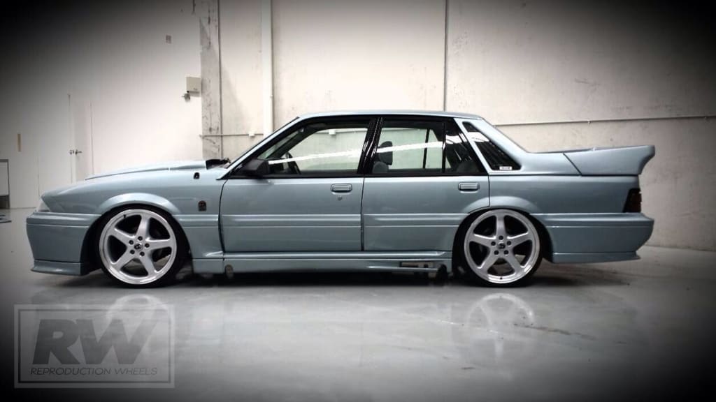 HSV VL Group A SS WALKINSHAW 18 inch Silver REPLICA Wheels (PRE-VE)