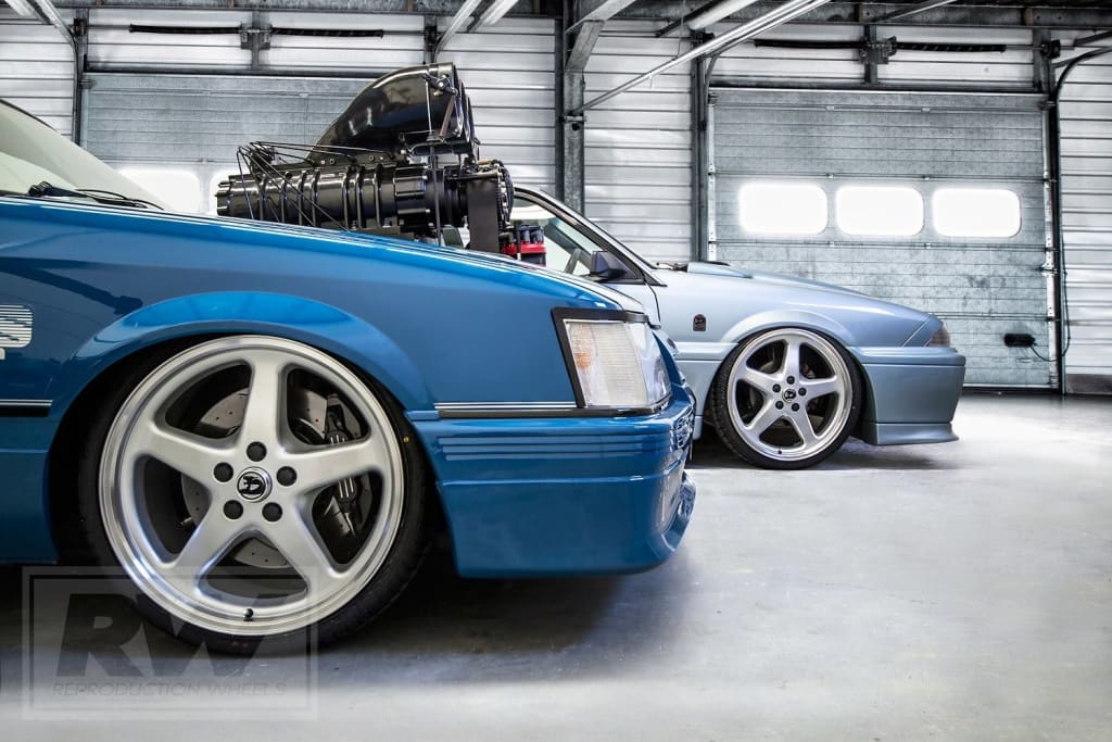 HSV VL Group A SS WALKINSHAW 18 inch Silver REPLICA Wheels (PRE-VE)