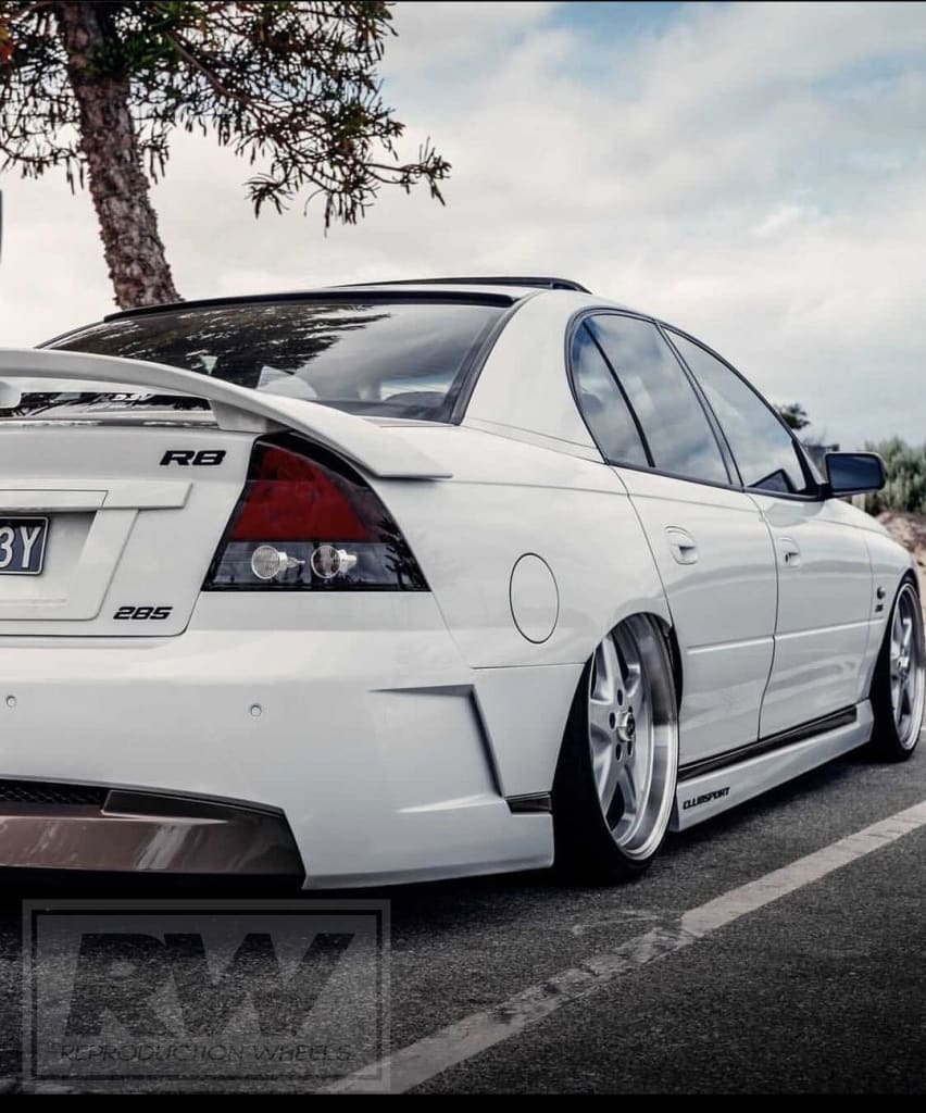 HSV VL Group A SS WALKINSHAW 20 inch Silver REPLICA Wheels (PRE-VE)
