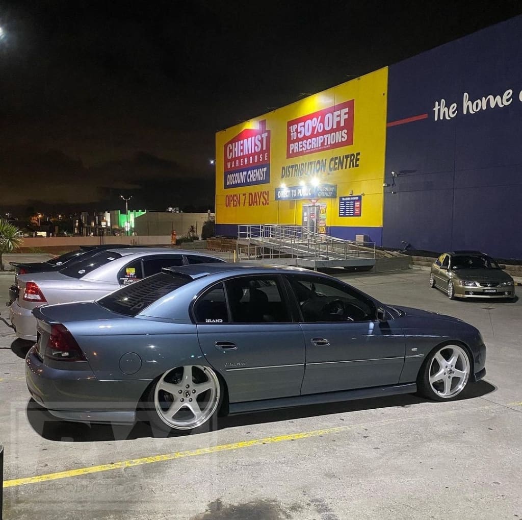 HSV VL Group A SS WALKINSHAW 20 inch Silver REPLICA Wheels (PRE-VE)