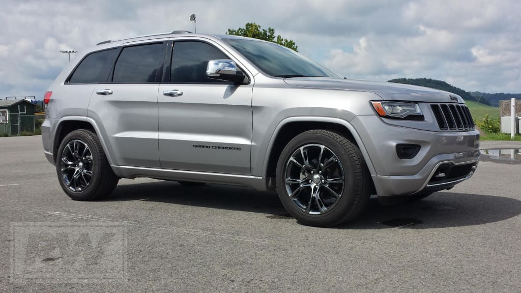JEEP Grand Cherokee SRT8 WK2 Spider Monkey 20 inch Satin Black REPLICA Wheel