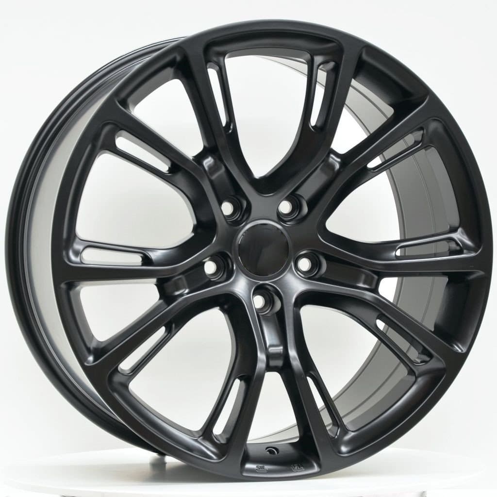 JEEP Grand Cherokee SRT8 WK2 Spider Monkey 20 inch Satin Black REPLICA Wheel