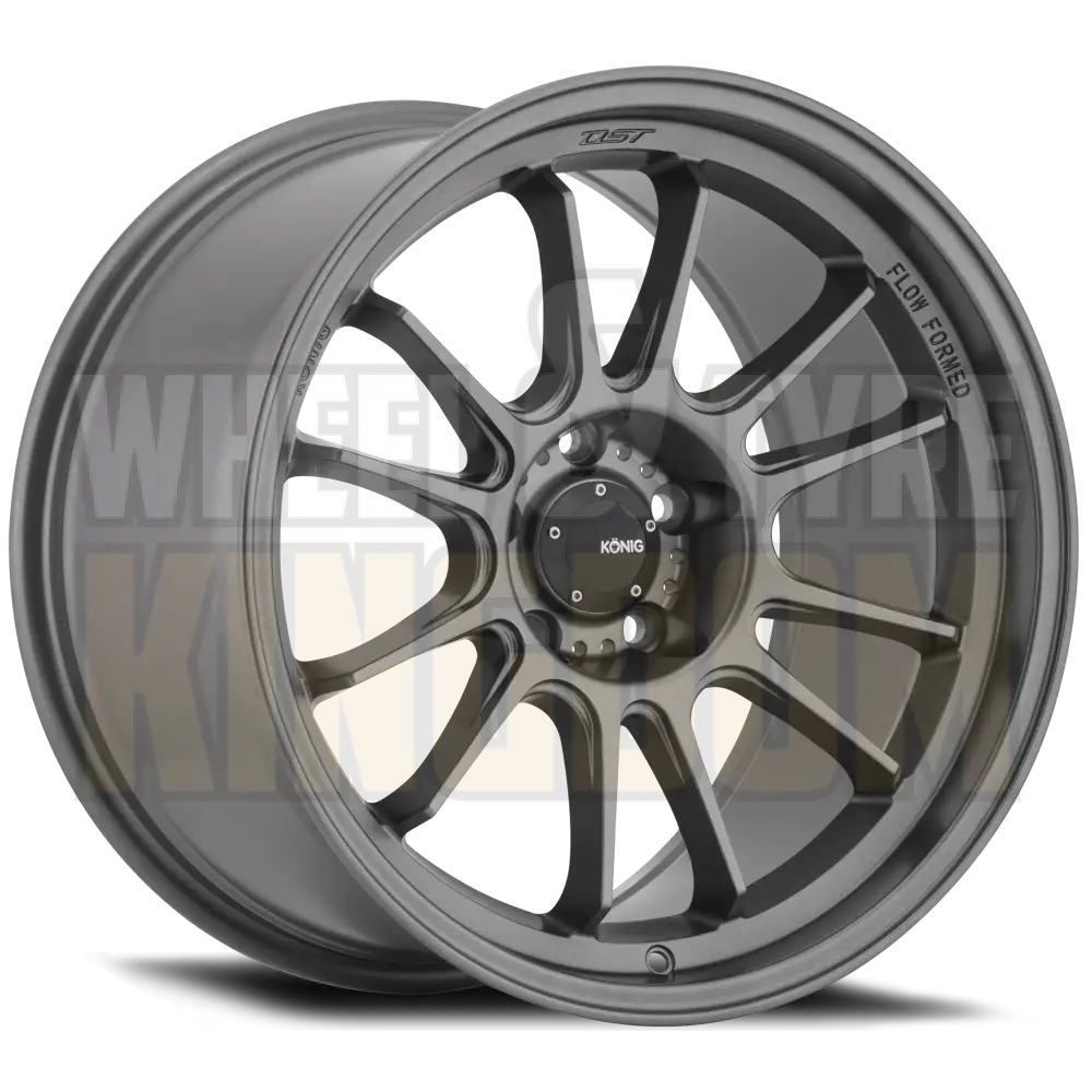 Konig Hypergram 17x8 5x100 +38 Matte Grey