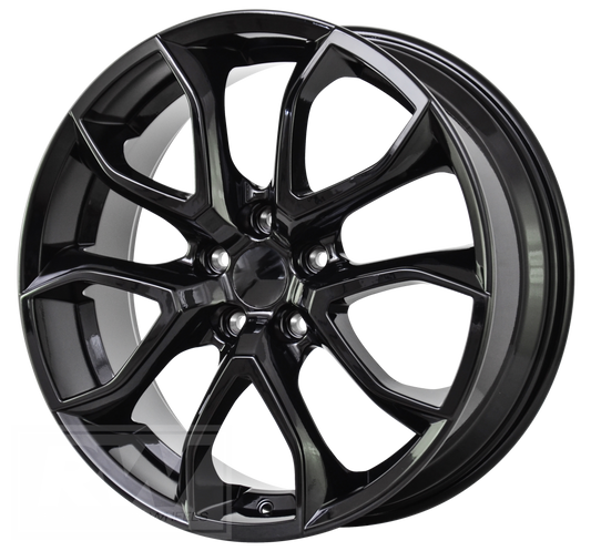 LS3 E-Series Pentagon 20 inch Gloss Black REPLICA Wheels (PRE-VE)