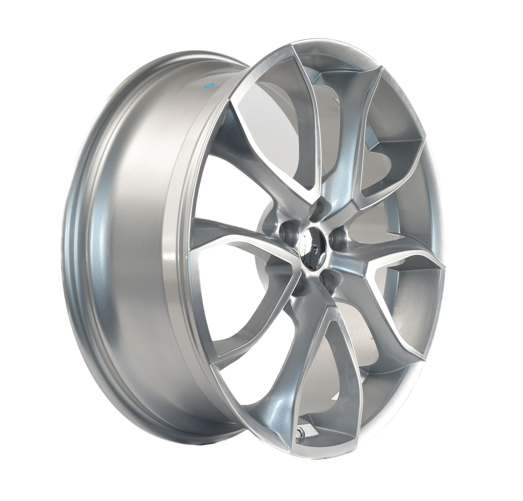 LS3 E-Series Pentagon 22 inch Silver Machined REPLICA Wheels