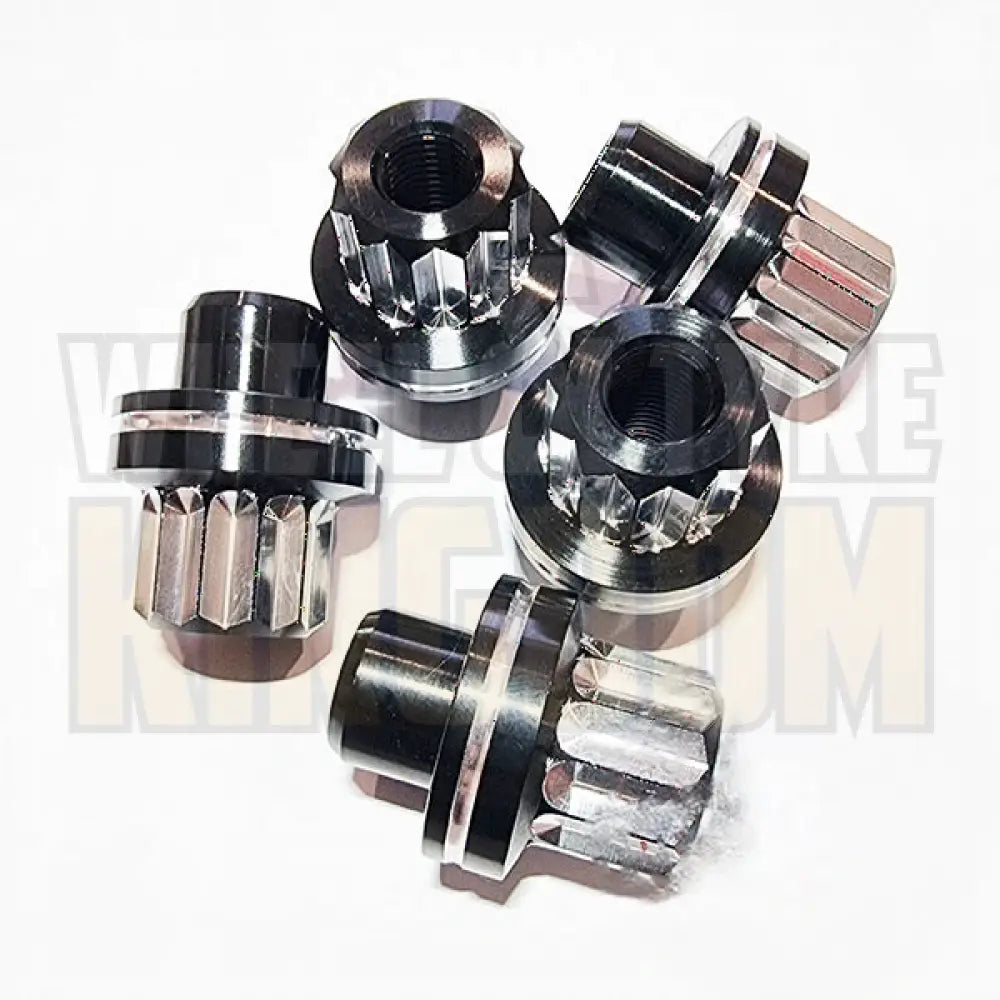Outlaw Drag Billet 12pt Wheel Nut - M14X1.5 - Set of 5