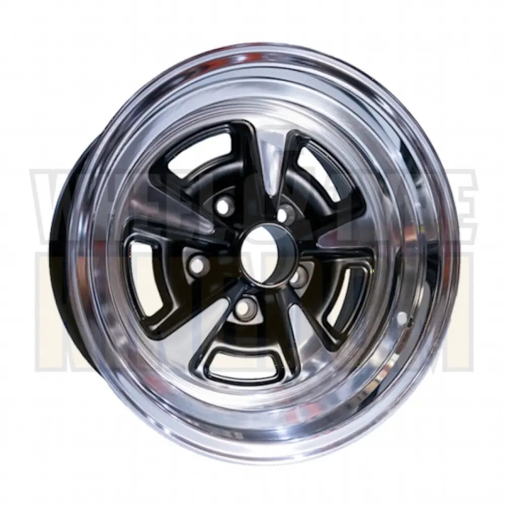 Outlaw Drag GTS Pro 15x7 - Polished with Black Inserts