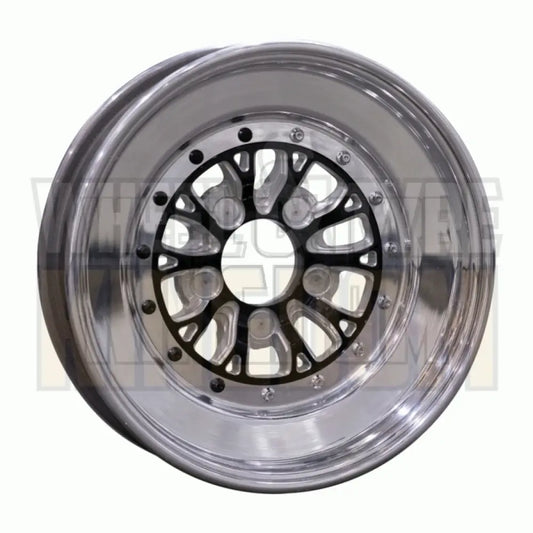 Outlaw Drag Intensity 15" - Gloss Black Milled Polished Barrel