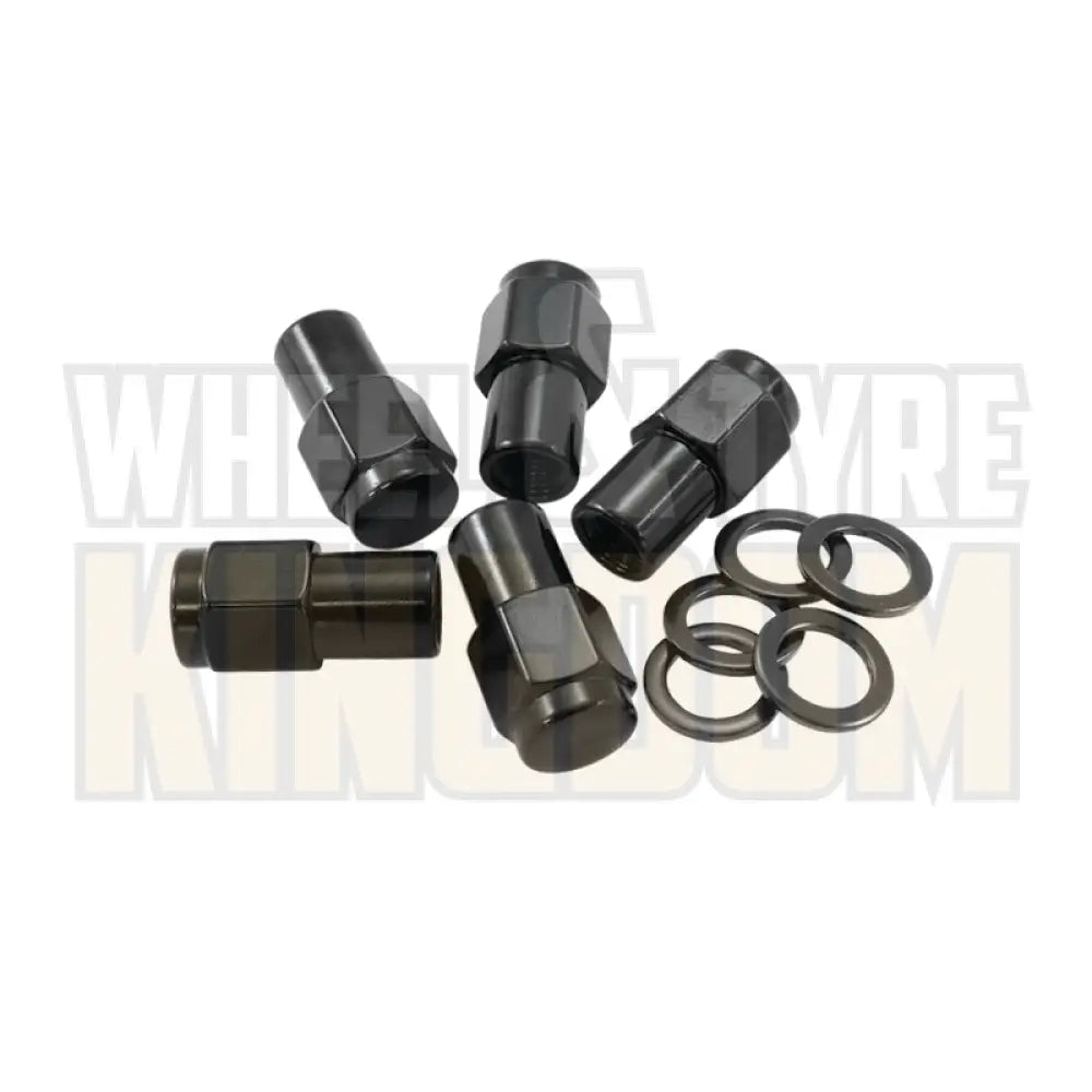 Outlaw Drag Shank Wheel Nuts - Closed 0.55" - Set of 10