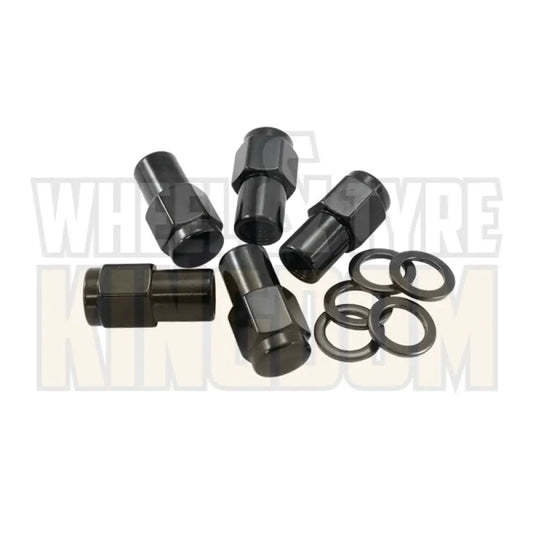 Outlaw Drag Shank Wheel Nuts - Closed 0.75" - Set of 10