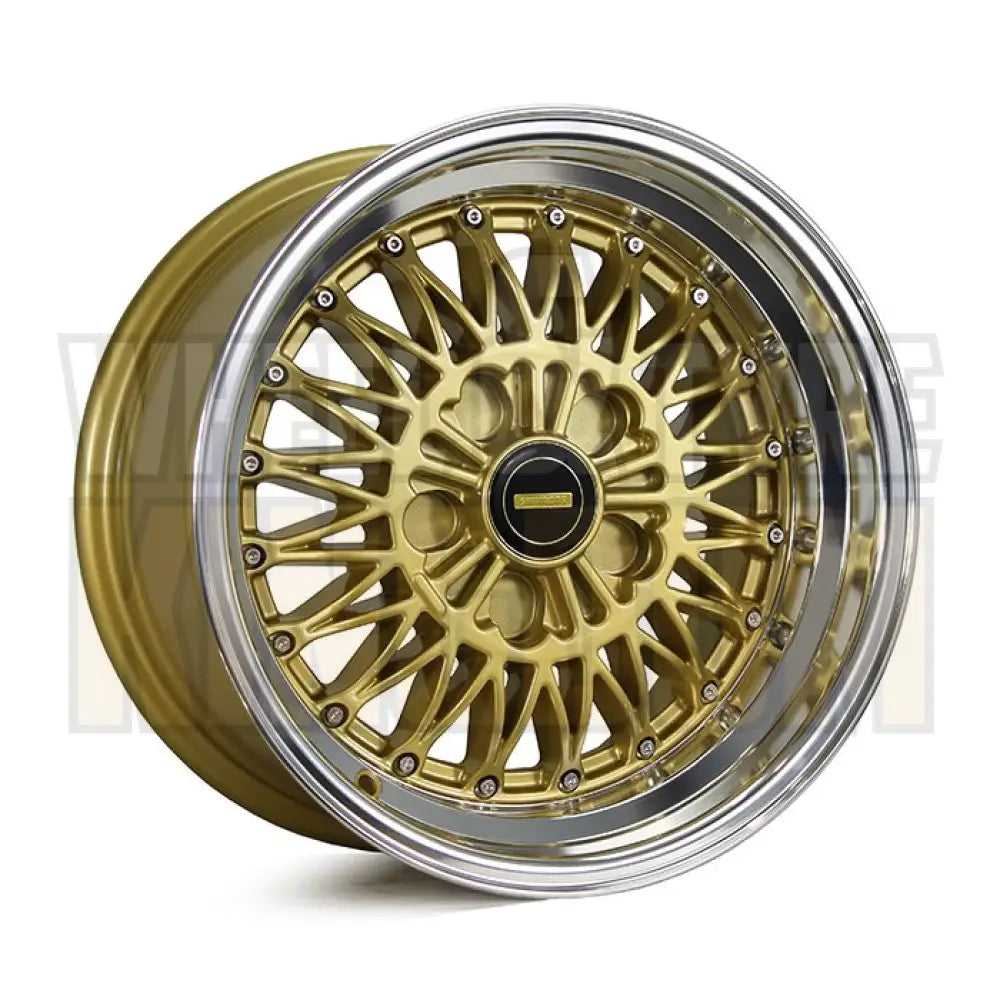 Simmons 15x10 5-stud V51 Gold Mirror Lip
