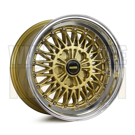Simmons 15x8 5-stud V51 Gold Mirror Lip