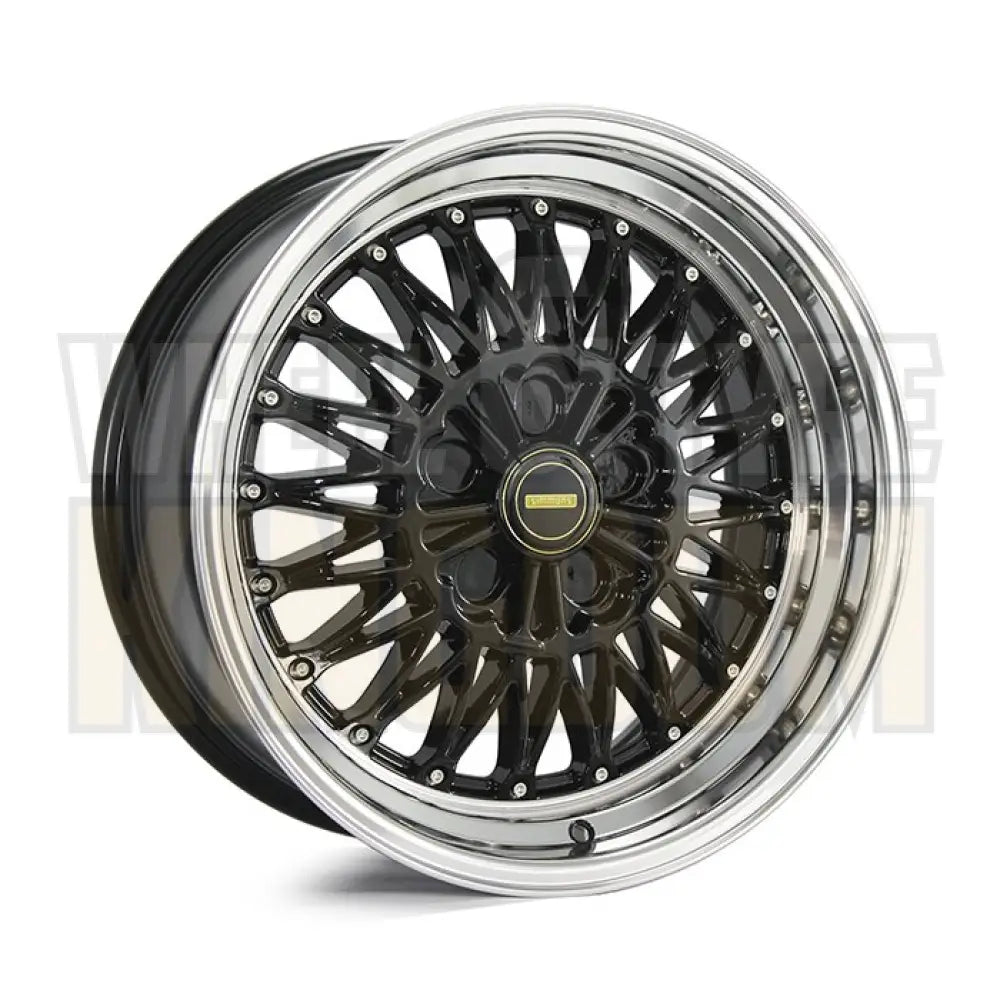 Simmons 17x8 5-stud V51 Gloss Black Mirror Lip