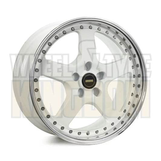 Simmons 18x8.5 5-stud FR-1 White Mirror Lip