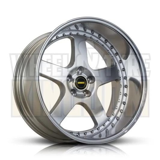 Simmons 20x10.0 5x120 -63.6 FR-1 Silver Mirror Lip