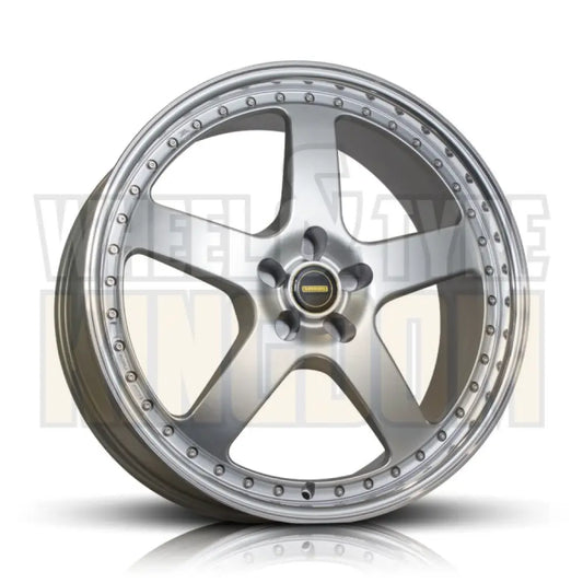 Simmons 22x8.5 5x120 +40 FR-1 Silver Mirror Lip