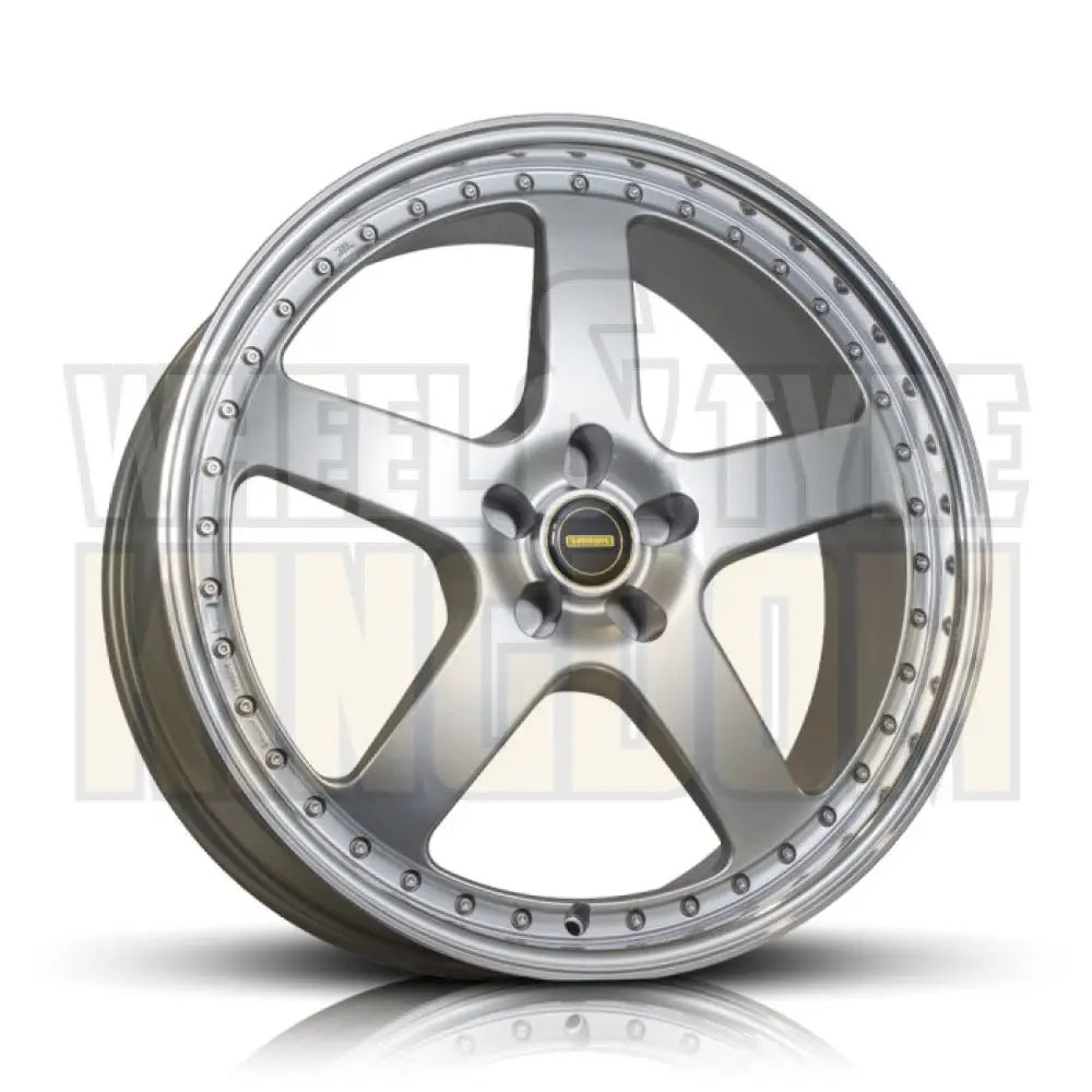 Simmons 22x8.5 5-stud FR-1 Silver Mirror Lip
