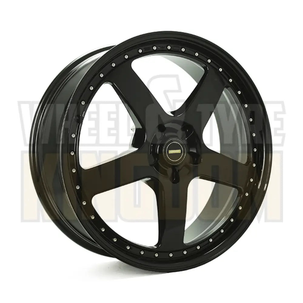 Simmons 22x9.5 L66 5-stud FR-1 Full Gloss Black