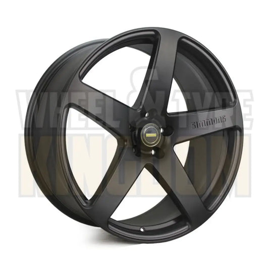 Simmons 22x9.5 5-stud Fr-c Full Satin Black