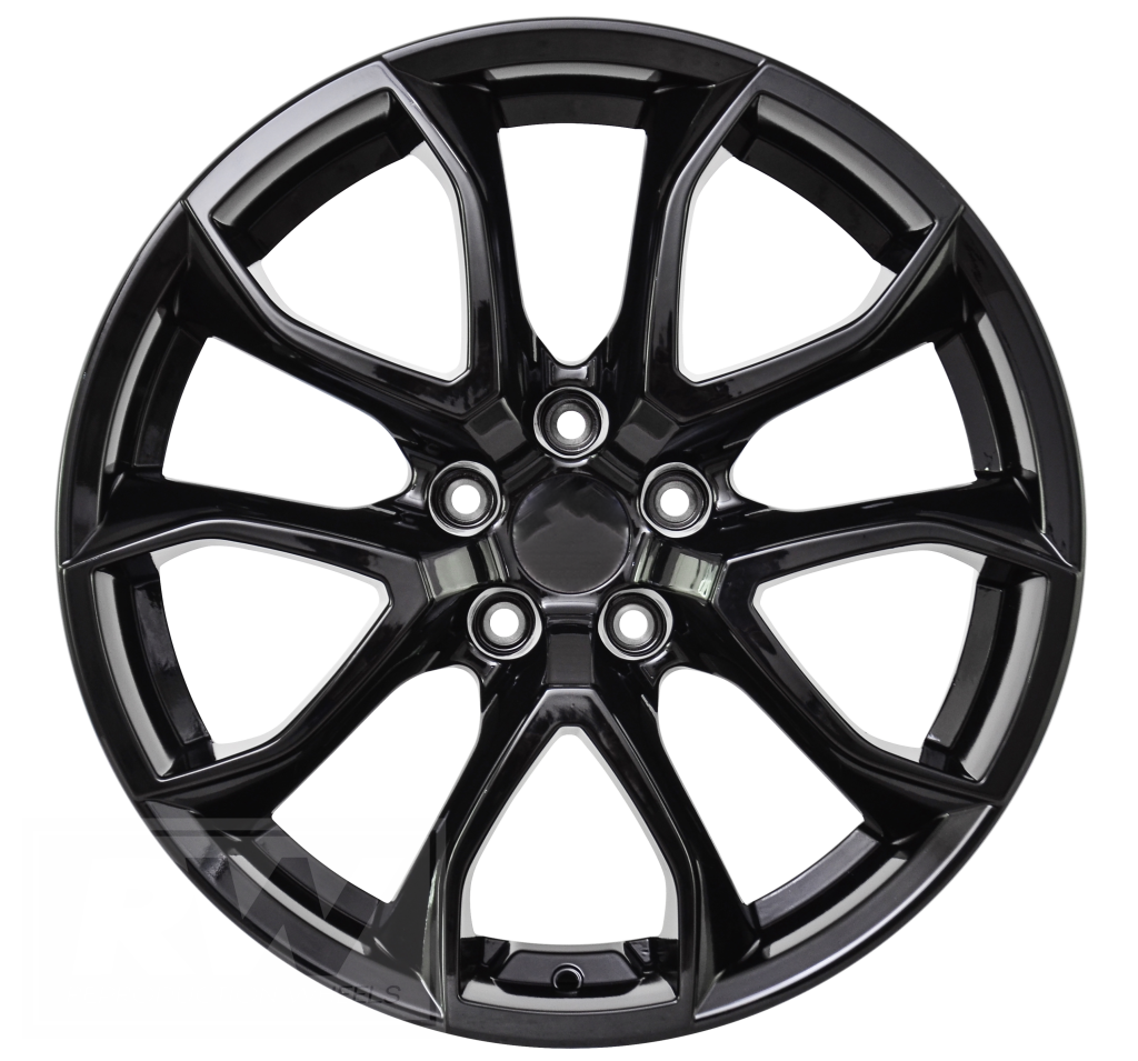 SOLD AS-IS LS3 E-Series Pentagon 20 inch Gloss Black REPLICA Rear Wheels