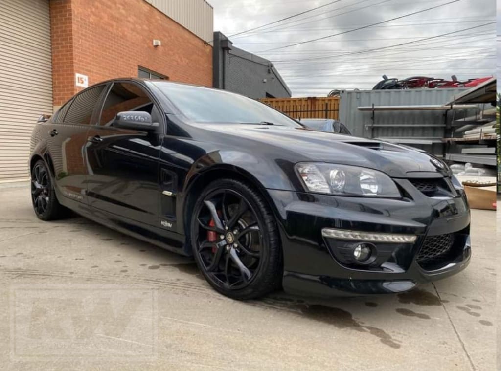 SOLD AS-IS LS3 E-Series Pentagon 20 inch Gloss Black REPLICA Rear Wheels